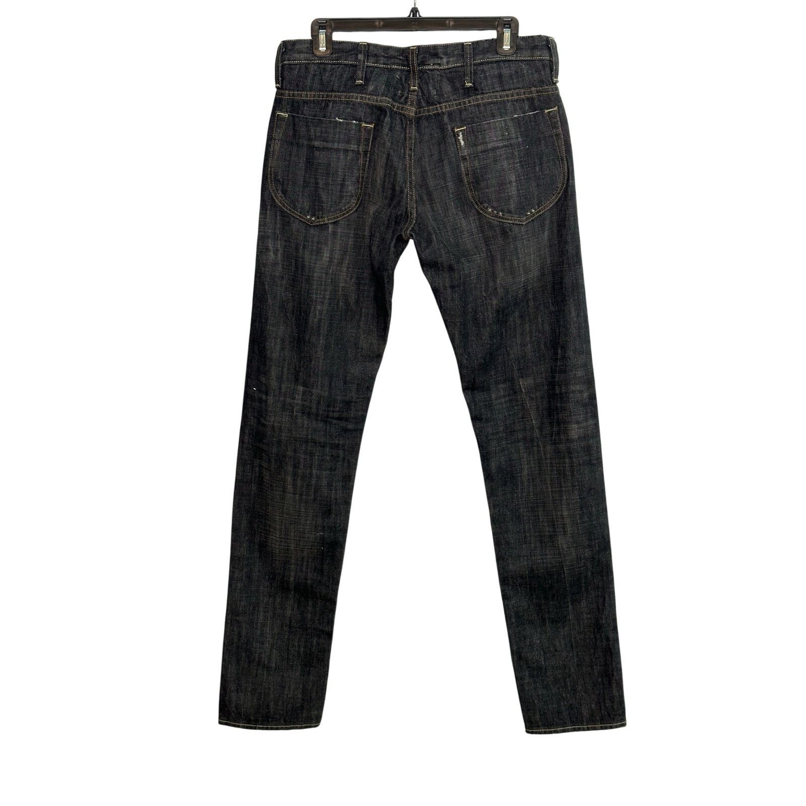 Emporio Armani Emporio Armani Johnny Slim Fit Black Jeans size 31 Size US 31 - 14 Thumbnail