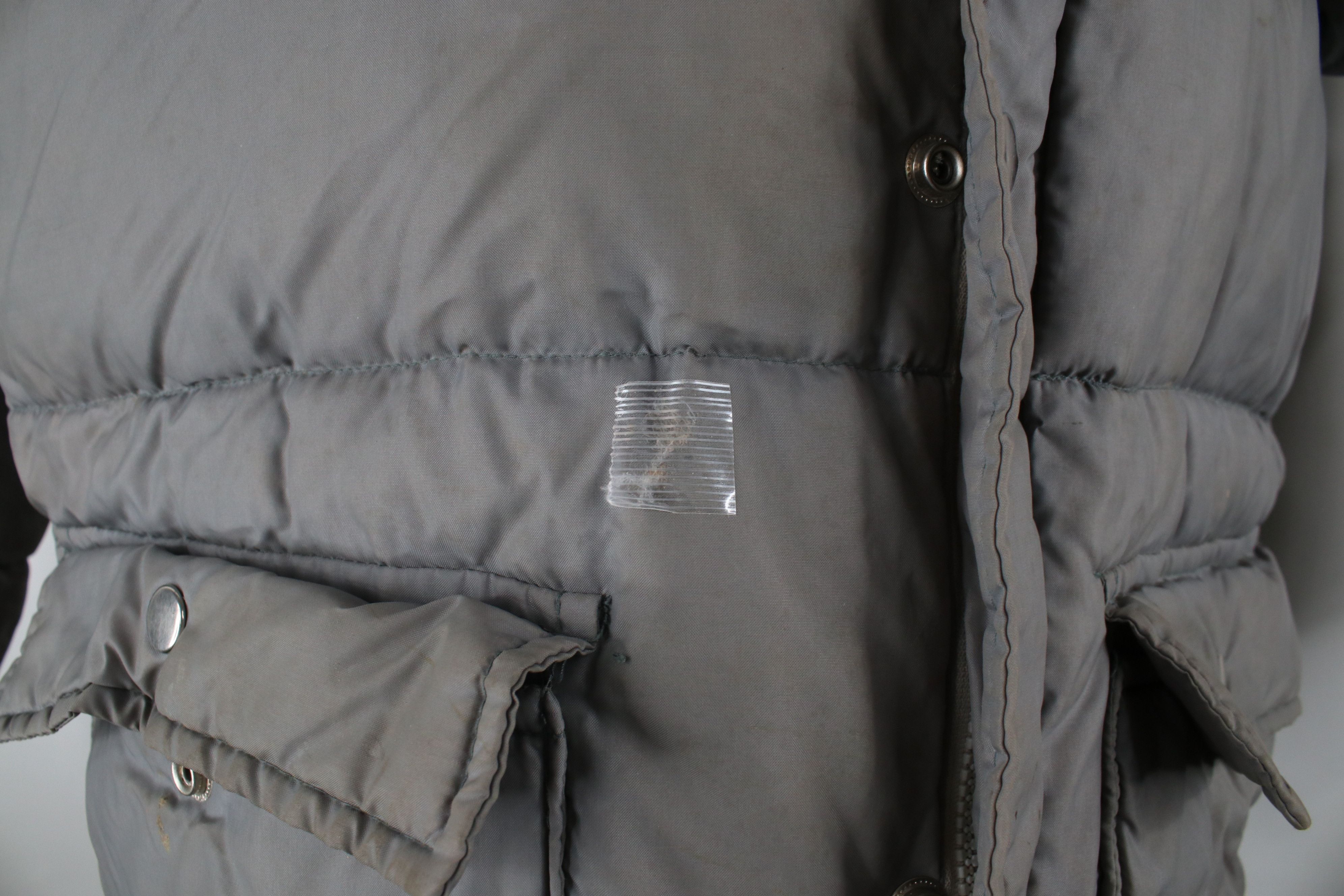 Vintage Vintage 70s Streetwear Duck Down Winter Puffer Jacket Gray Size US L / EU 52-54 / 3 - 6 Thumbnail