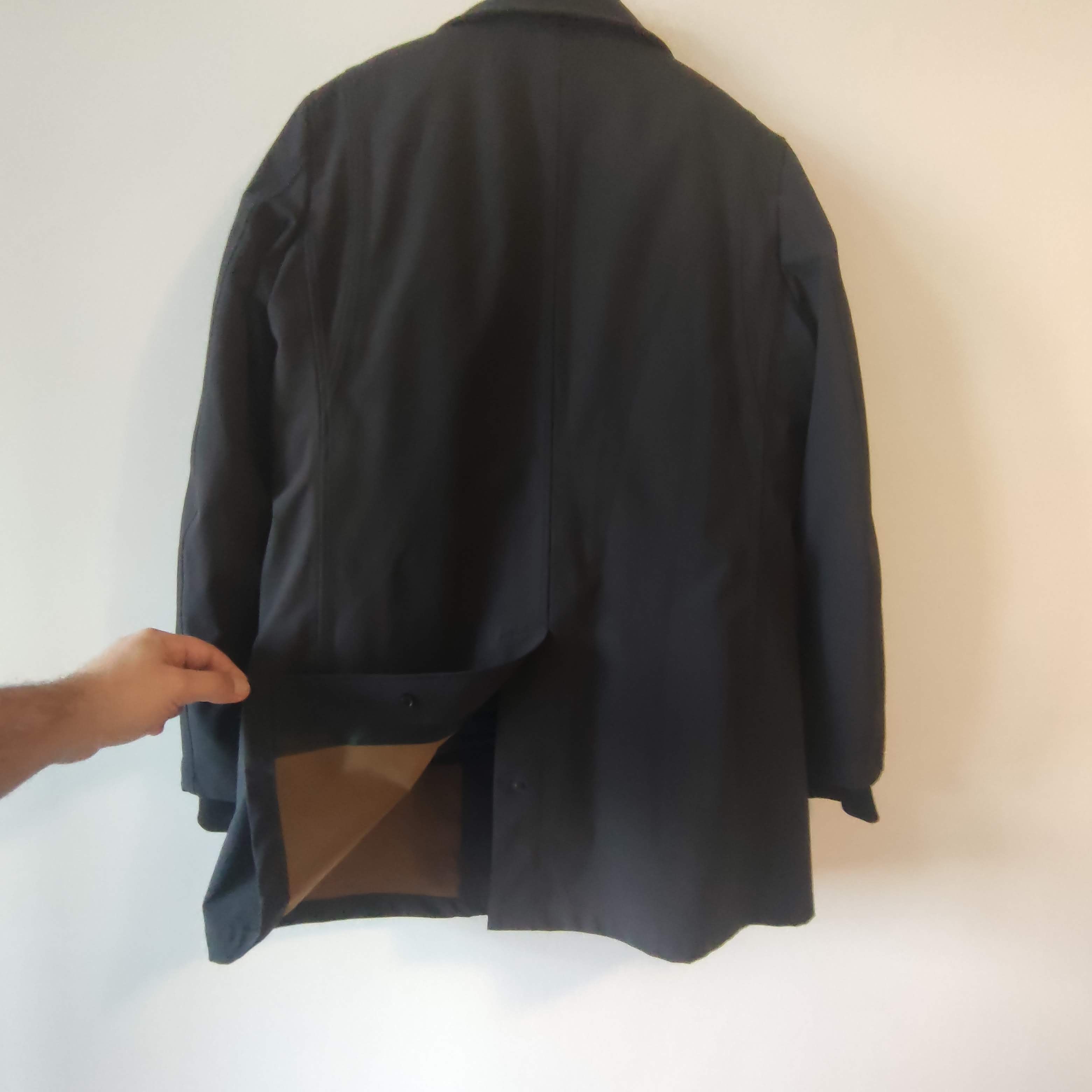 Manuel Ritz Coat in neoprene caban coat with removable bib Size US XL / EU 56 / 4 - 7 Thumbnail