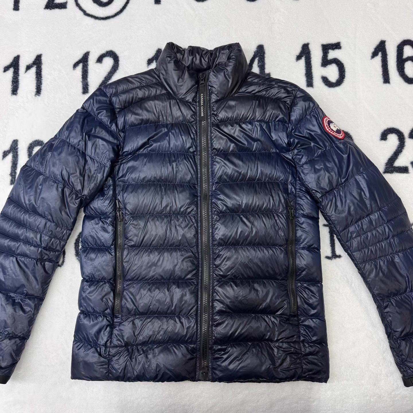 Canada Goose Blue Quilted Puffer Jacket with Zip Closure Size US M / EU 48-50 / 2 - 1 Thumbnail