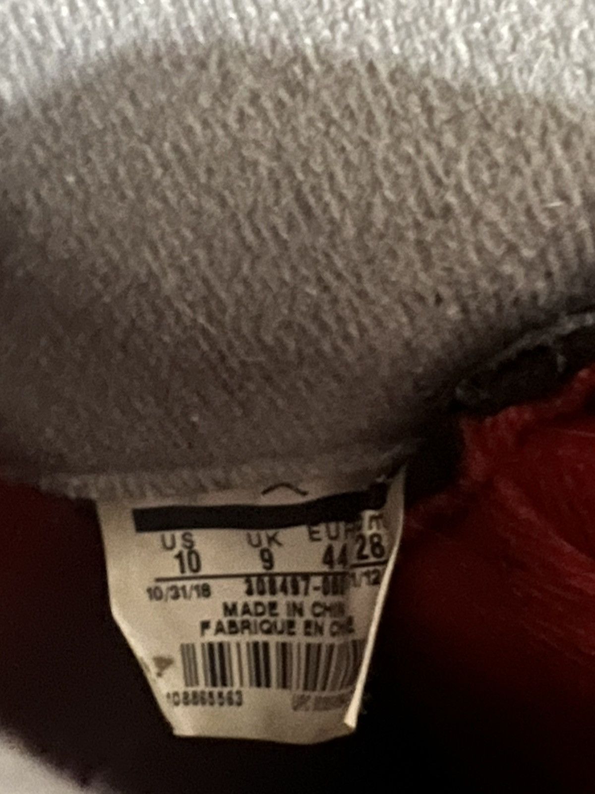 Jordan Brand Jordan 4 “Bred” 2019 Size US 10 / EU 43 - 6 Thumbnail