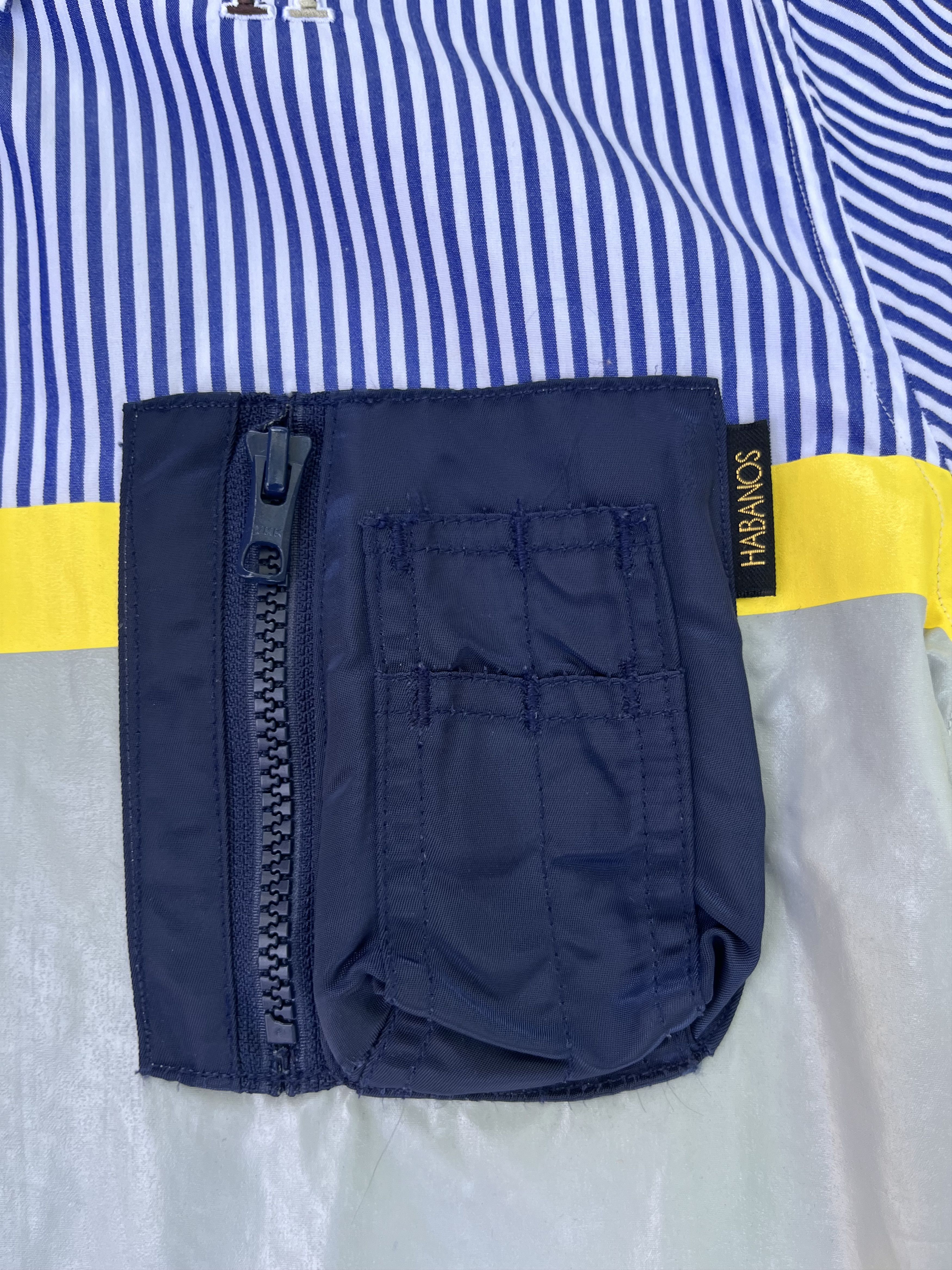 Japanese Brand Habanos striped recontructed button up Size US S / EU 44-46 / 1 - 8 Thumbnail