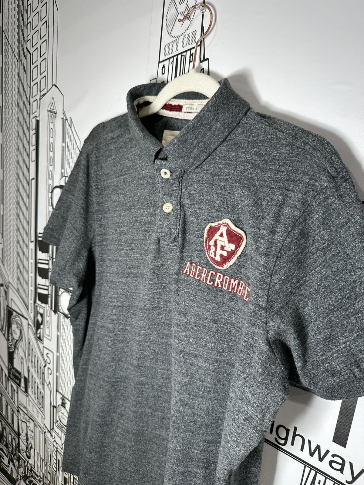 Abercrombie & Fitch Abercrombie & Fitch Vintage 2006 Polo Size Xxl Size US XXL / EU 58 / 5 - 3 Thumbnail