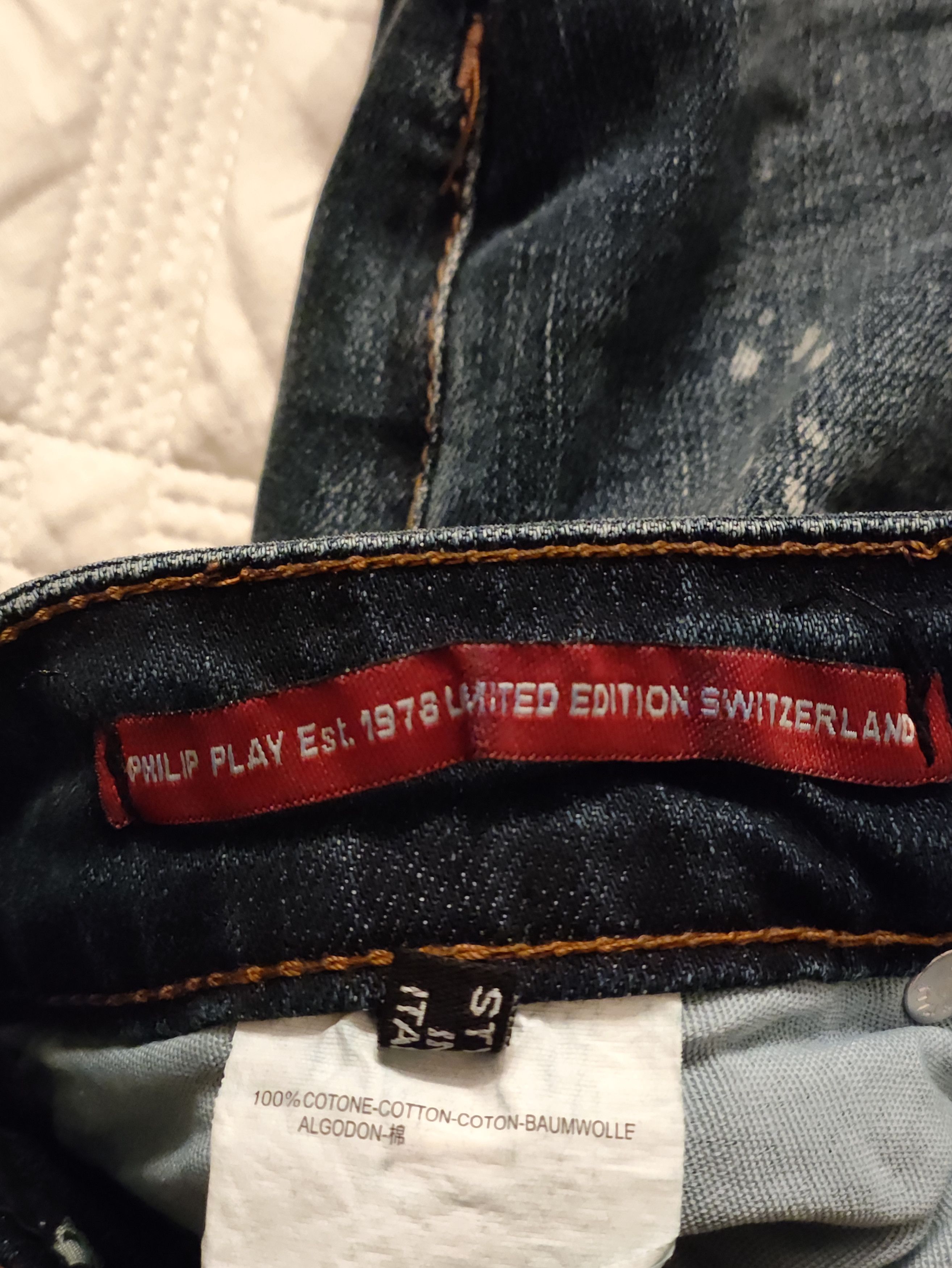 Philipp Plein Rare!!! limited philipp plein jeans Size US 33 - 11 Thumbnail