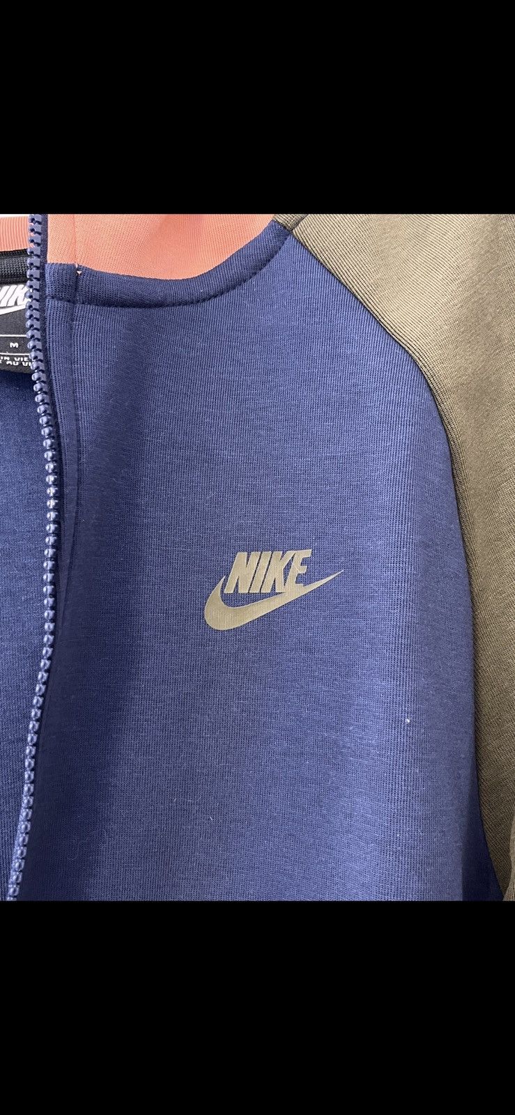 Nike Nike Limited Edition Zip Hoodie Green/Orange Sleeve Size US M / EU 48-50 / 2 - 4 Thumbnail