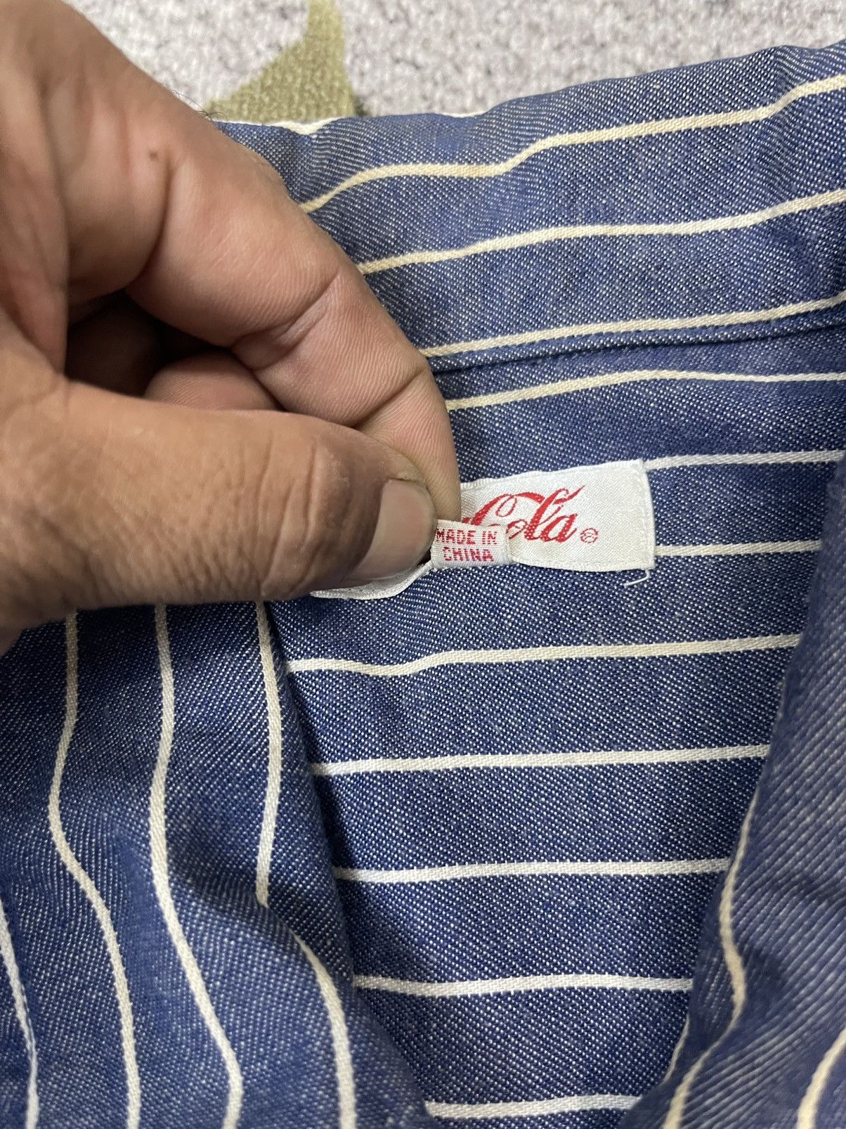 Coca Cola Vintage Coca Cola Shirt Jacket Size US L / EU 52-54 / 3 - 6 Thumbnail