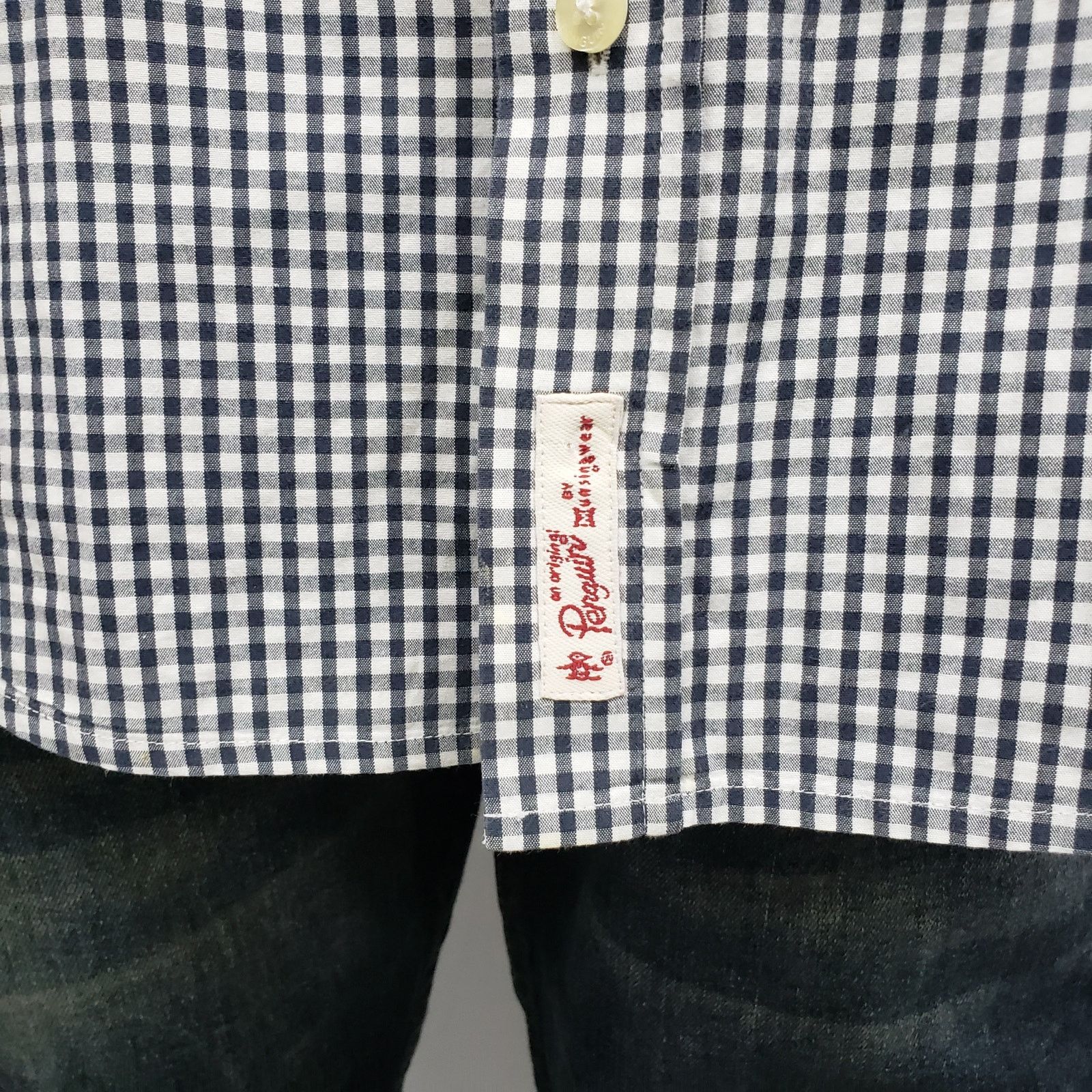 Original Penguin Penguin Heritage Roll Tab Short Cuff Sleeve Shirt Slim fit L Size US L / EU 52-54 / 3 - 10 Thumbnail