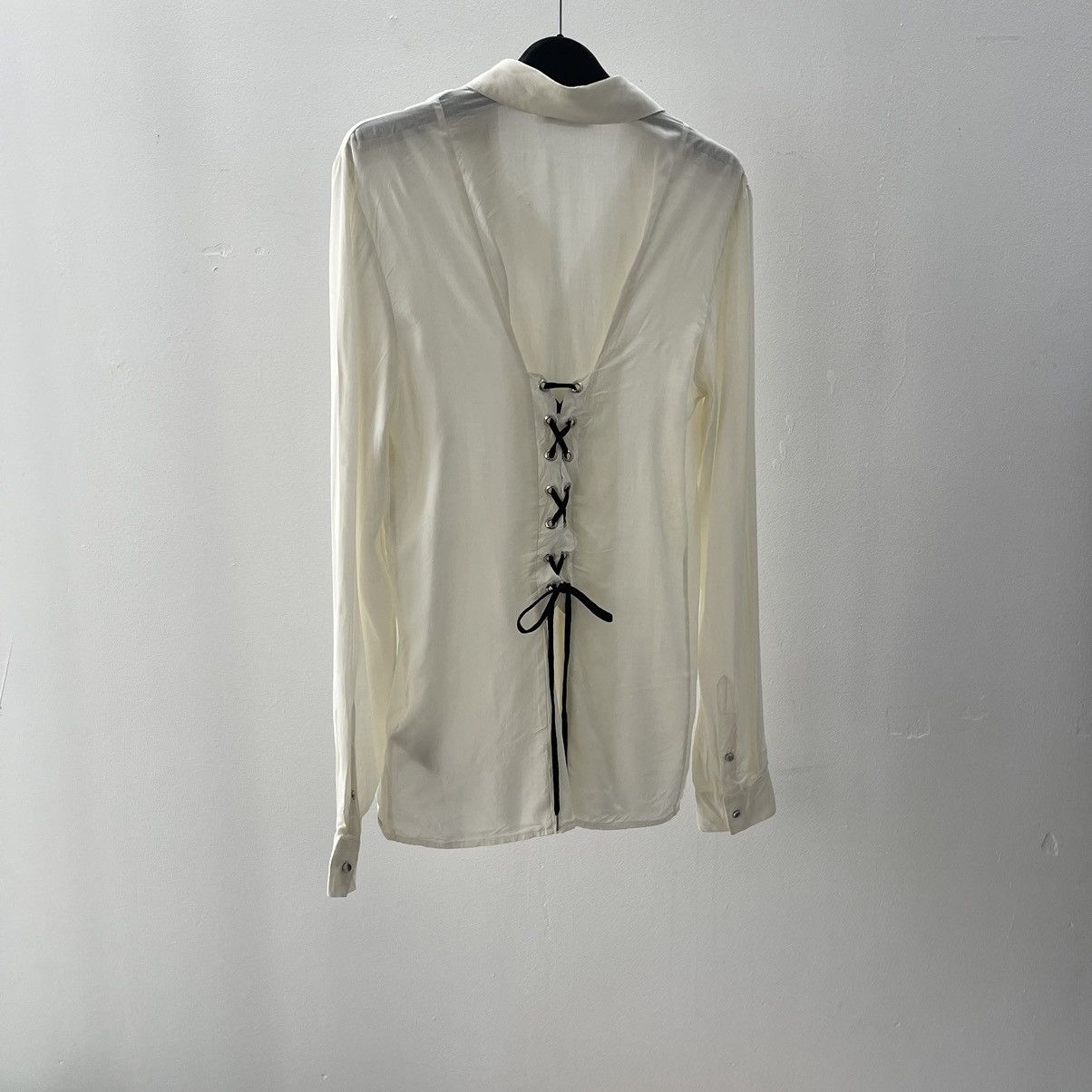 Diesel × Japanese Brand Diesel lace up blouse Size S / US 4 / IT 40 - 3 Thumbnail
