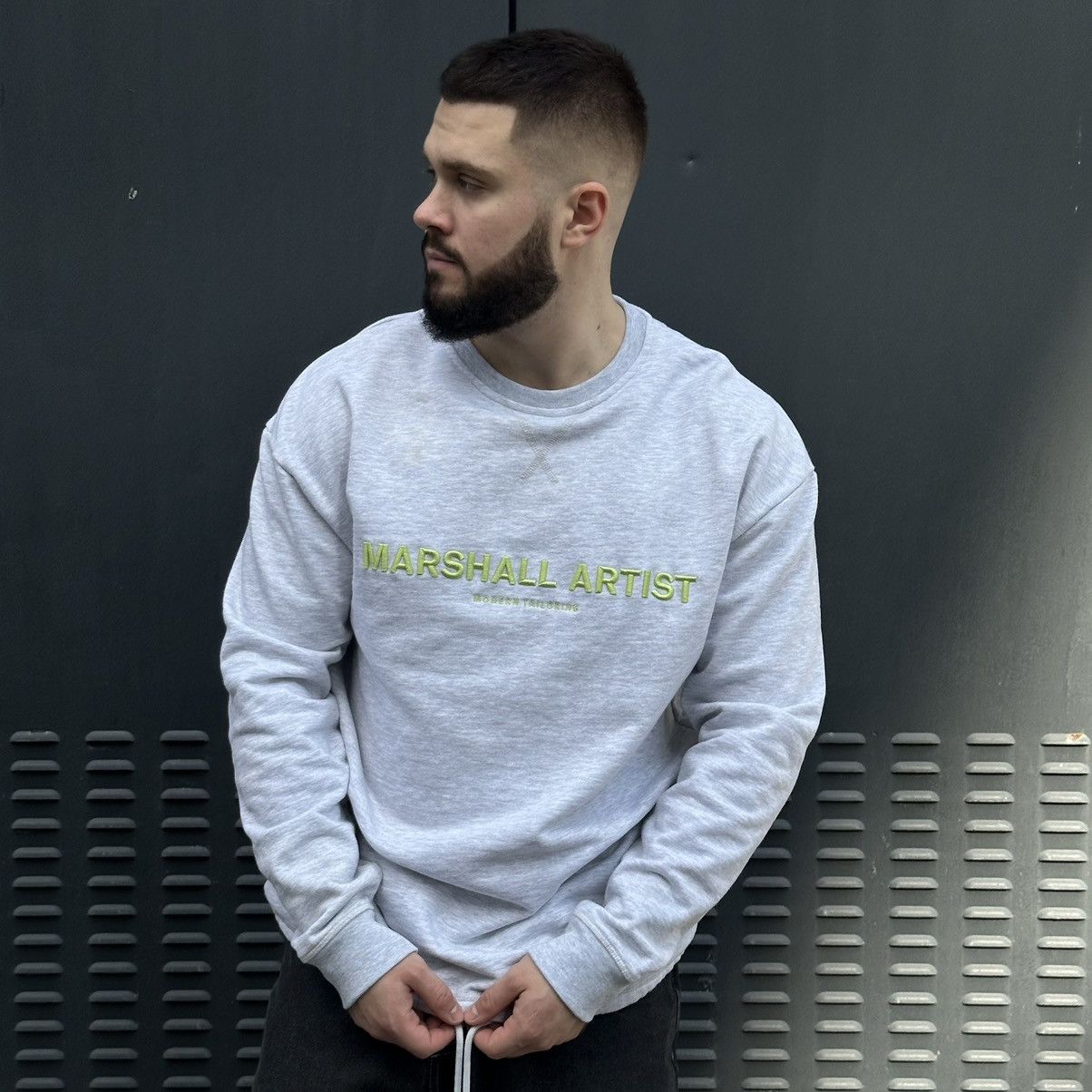 Marshall Artist × Vintage Vintage Marshal Artist Sweatshirt Big Logo 00s Y2K USA Size US XL / EU 56 / 4 - 1 Thumbnail