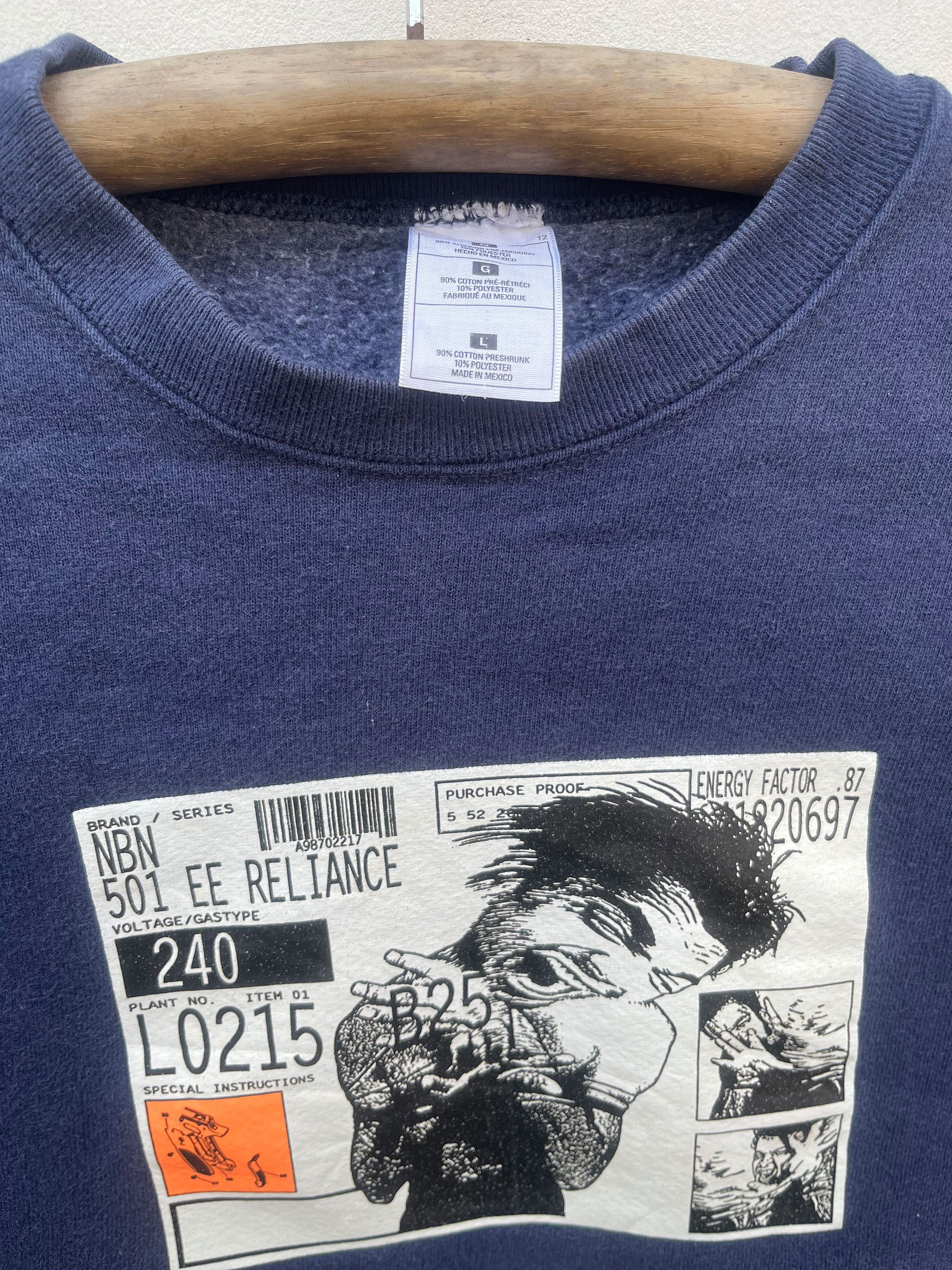 Sci-Fi Fantasy Vintage Wk Interact New Yorkl Artist Art Warm Pull Over Size US L / EU 52-54 / 3 - 2 Thumbnail