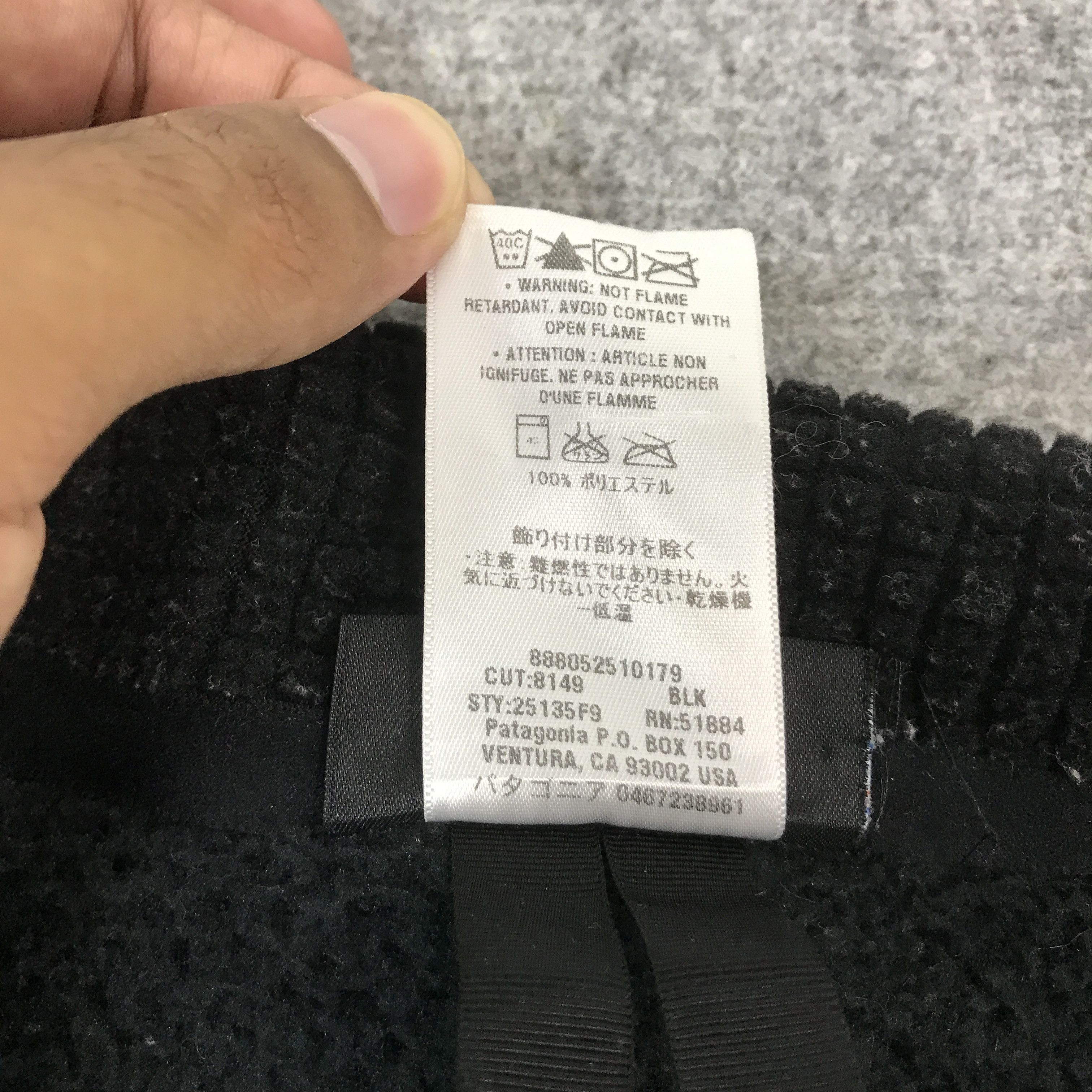 Patagonia PATAGONIA BLACK SHERPA OUTDOOR STYLE JACKET Size US XL / EU 56 / 4 - 13 Thumbnail