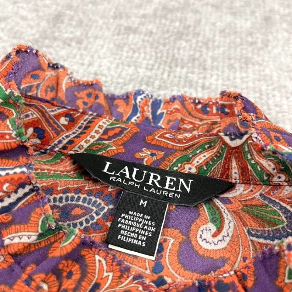 Ralph Lauren LAUREN RALPH LAUREN Black Label Alshinto Shirt Womens Medium Mid Sleeve Button Shirt Size M / US 6-8 / IT 42-44 - 3 Thumbnail