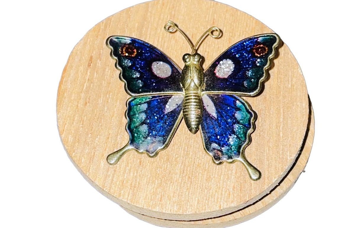 Vintage Bijoux Vintage 1970’s Butterfly Brooch Size ONE SIZE - 2 Thumbnail