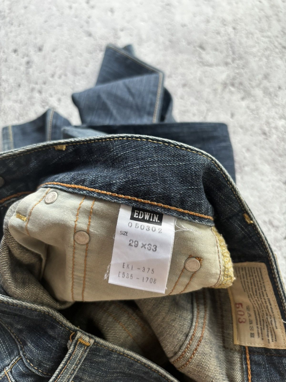 Hysteric Glamour 2000's Edwin Bootcut style Denim jeans Size US 30 / EU 46 - 9 Thumbnail