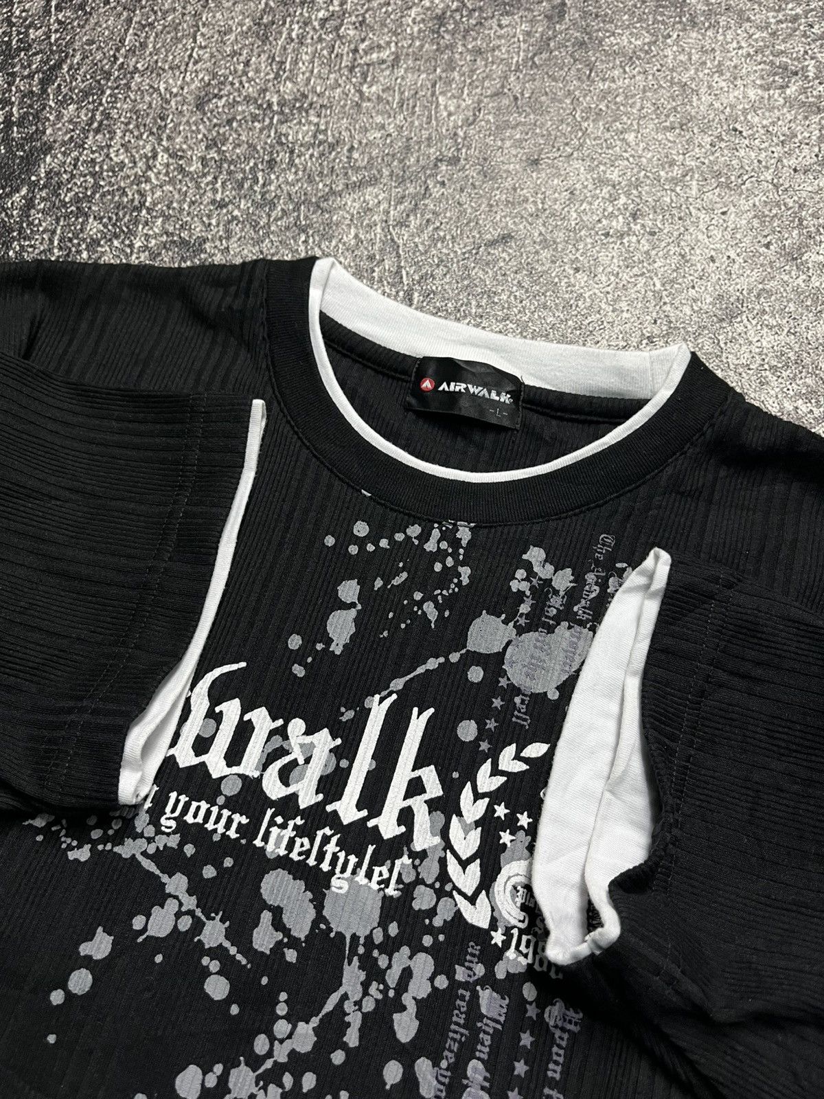 Airwalk Vintage Airwalk y2k Black T-Shirts Size US M / EU 48-50 / 2 - 3 Thumbnail