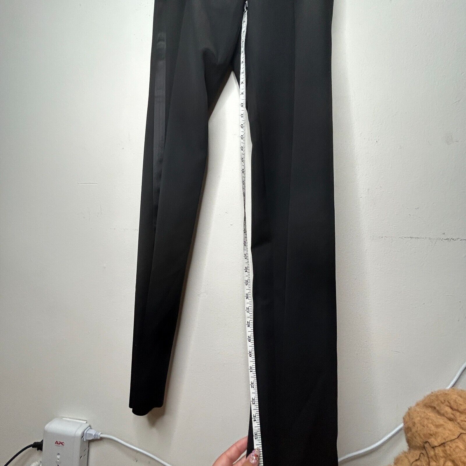 Saint Laurent Paris Yves St Laurent Black Edition Soir TuxedoPant 40 / 6 Size 28" / US 6 / IT 42 - 4 Thumbnail