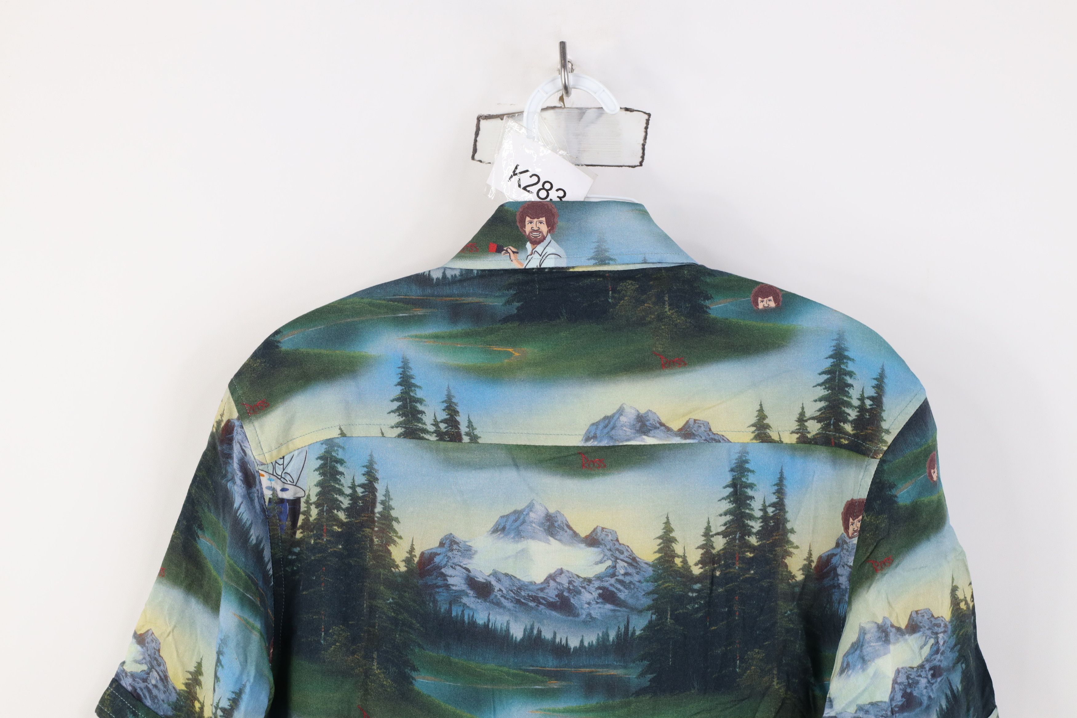 Vintage The Roosevelts RSVLTS x Bob Ross Happy Trees Button Shirt Size US XS / EU 42 / 0 - 14 Thumbnail