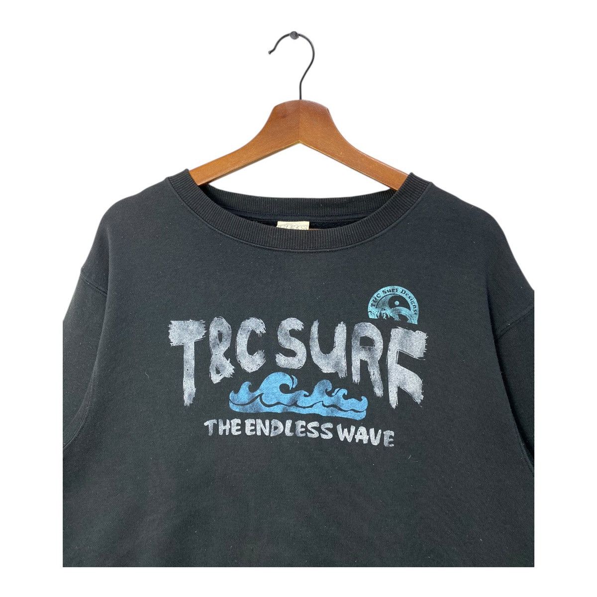 Sun Surf Vintage T&C Surf Design Sweatshirt Big Logo Spellout Size L Size US L / EU 52-54 / 3 - 2 Thumbnail