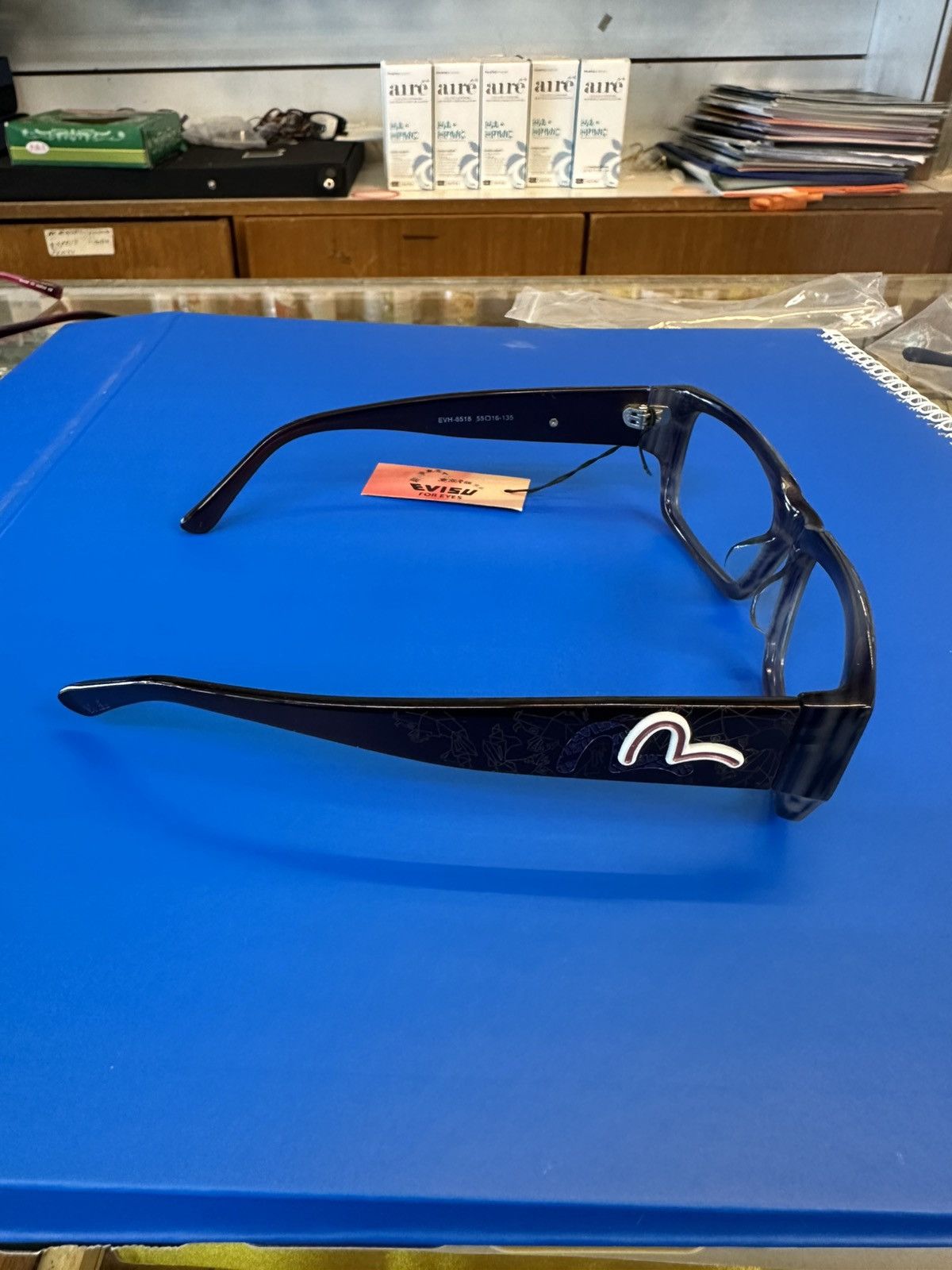 Evisu RARE Y2K Evisu Japan EVH-8518 55 🛑16-135 ✔️Frames ONLY✔️ Size ONE SIZE - 4 Thumbnail