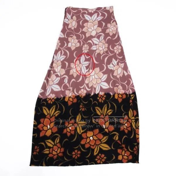 Comme des Garcons Comme Des Garcons size M Red vintage floral half skirt Size 25" / US 0 / IT 36 - 3 Thumbnail