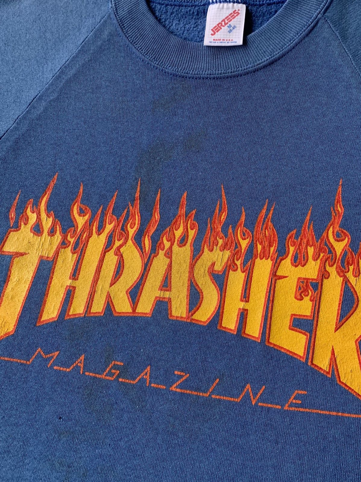 Thrasher Vintage 80's Thrasher Skateboards Size US M / EU 48-50 / 2 - 3 Thumbnail