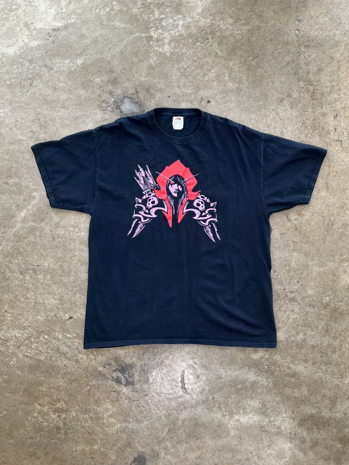 Vintage Vintage World of Warcraft Skull Hunters Archer Tee XL Size US XL / EU 56 / 4 - 2 Thumbnail
