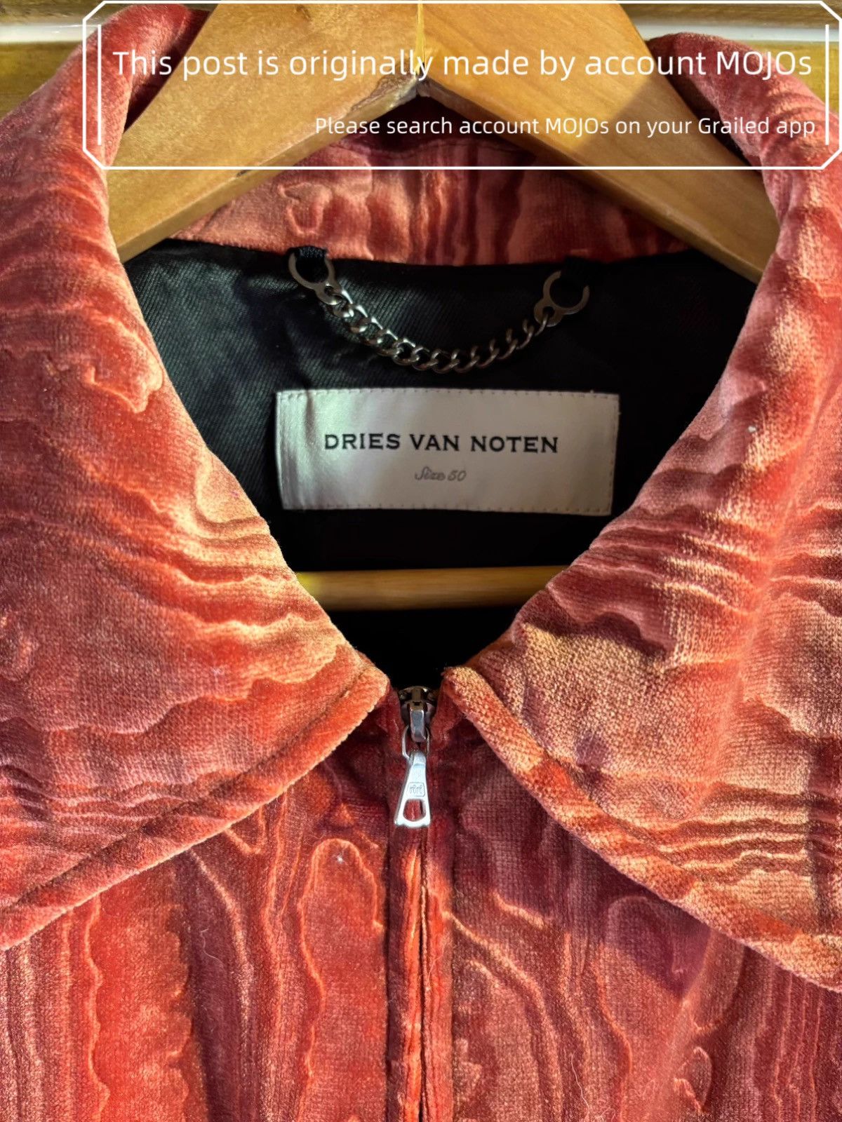 Dries Van Noten Sz 50 Dries Van Noten Halo Pattern Boxy Fit Jacket mojos4185 Size US M / EU 48-50 / 2 - 2 Thumbnail