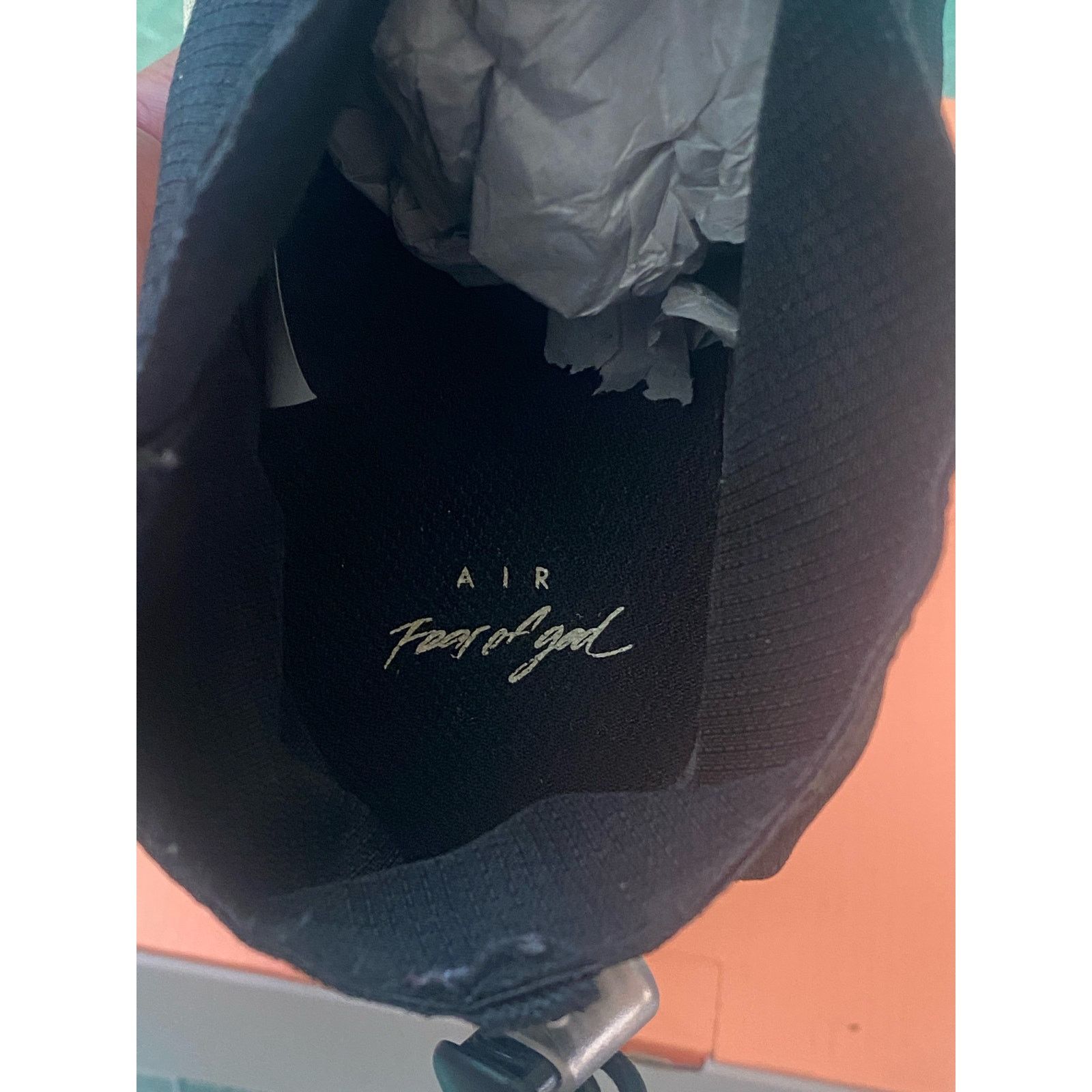Nike Nike Air Fear of God Moc 'Black' m8 w9.5 Size US 8 / EU 41 - 3 Thumbnail