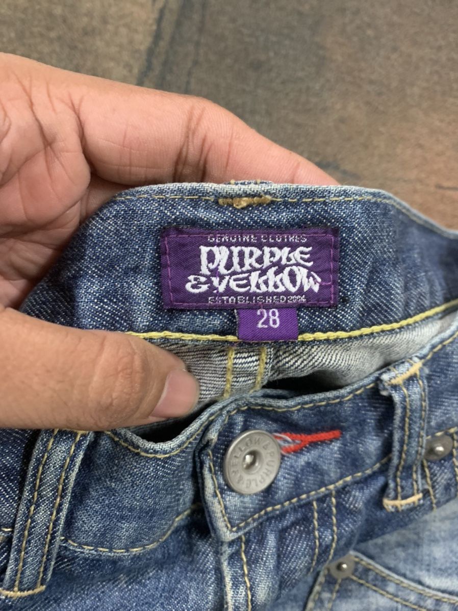 If Six Was Nine × Le Grande Bleu (L.G.B.) CRAZY double knee flare with multipocket jeans Size US 31 - 5 Thumbnail