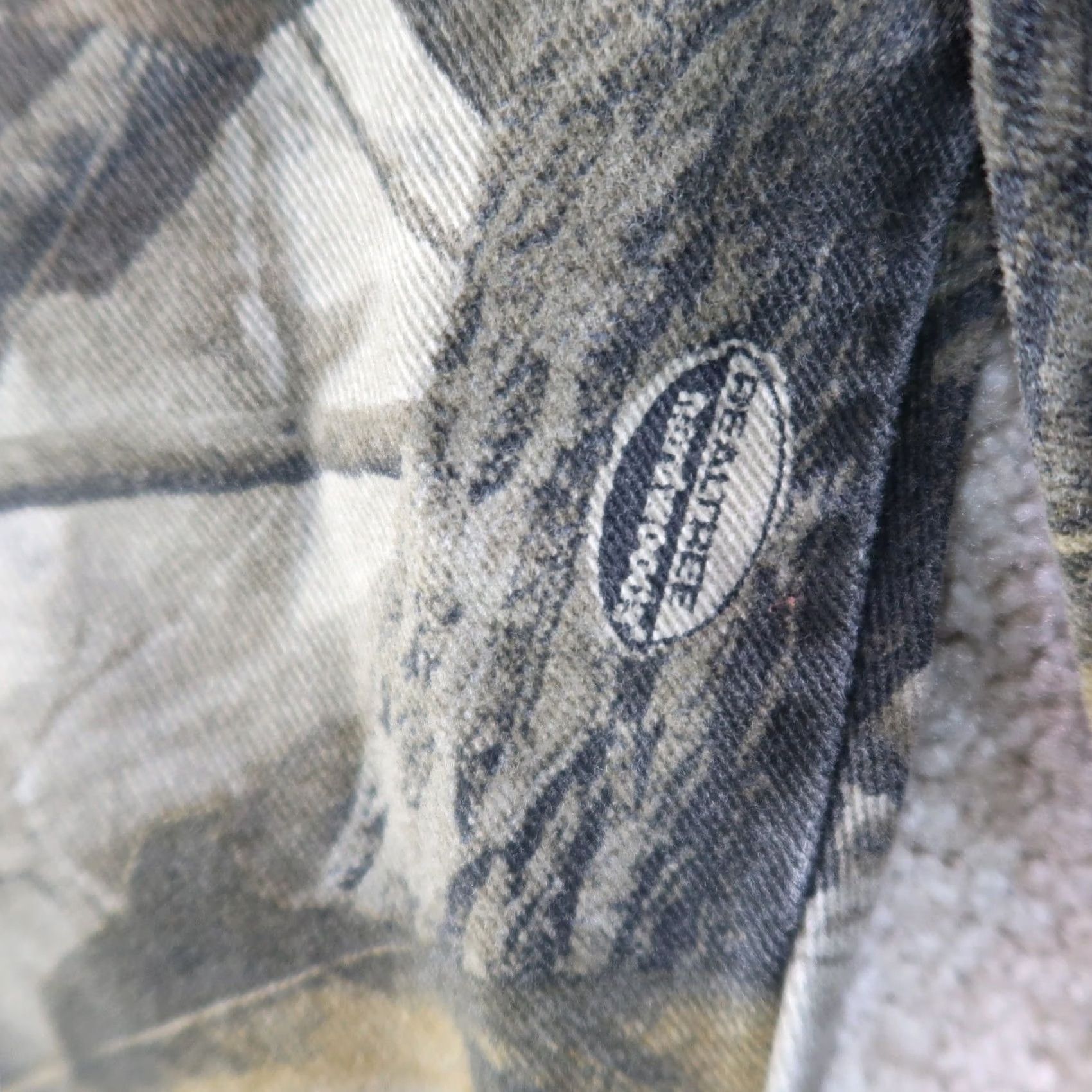 Wrangler VINTAGE Wrangler ProGear Jeans Men's 34x30 Camouflage 5-Pocket Denim Cotton Button Zip Distressed Logo Grovernment? Size US 34 / EU 50 - 4 Thumbnail