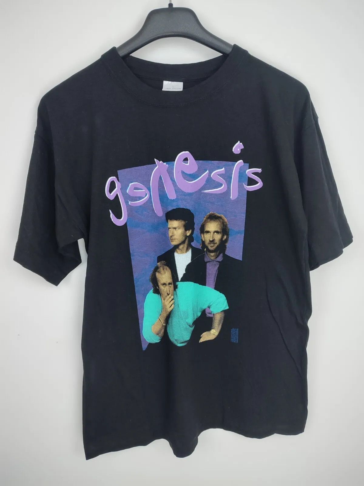 Vintage Vintage 1992 Genesis Open Air European Tour t shirt Size L Size US L / EU 52-54 / 3 - 1 Thumbnail