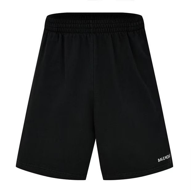 image of Balenciaga O1G2R1Mq0324 Short In Black & White in Black/White, Men's (Size 34)