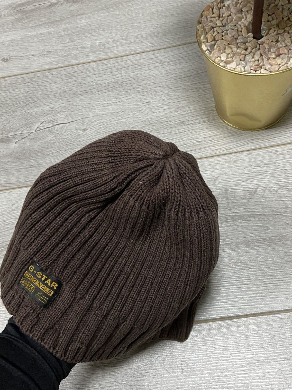 G-Star G star Raw vintage striped beanie hat Size ONE SIZE - 5 Thumbnail