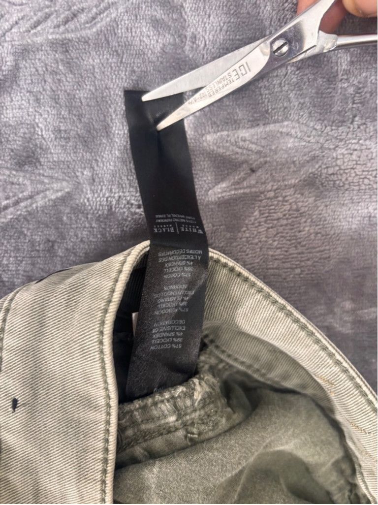White House Black Market Women's White House Black Market Green Cargo Pants Size 2R Size 28" / US 6 / IT 42 - 11 Thumbnail