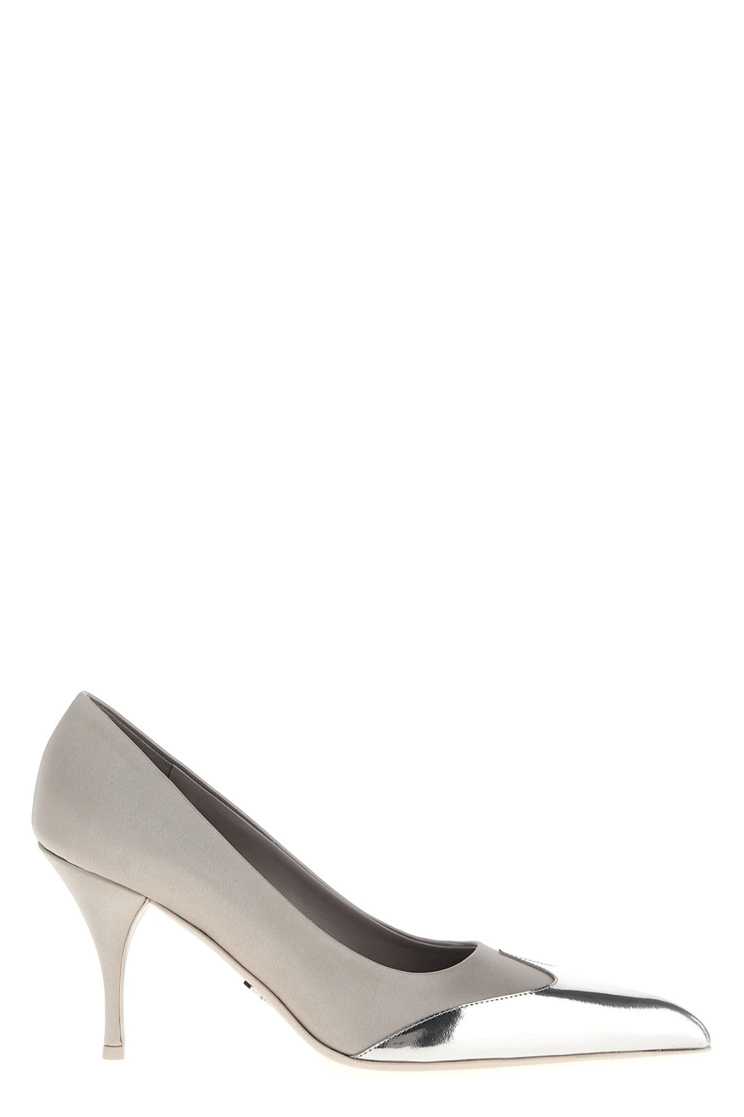 Prada PRADA Silver Satin 85mm Pumps New & Authentic Size US 7.5 / IT 37.5 - 5 Thumbnail