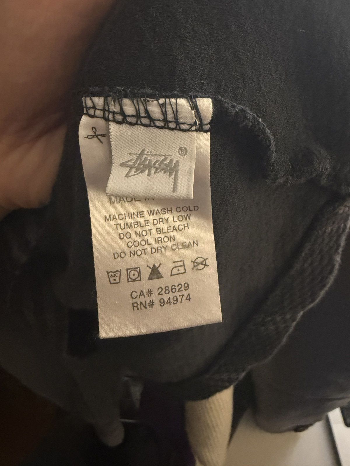 Stussy RARE vintage 2000s stussy waffled sweatshirt Size US M / EU 48-50 / 2 - 5 Thumbnail