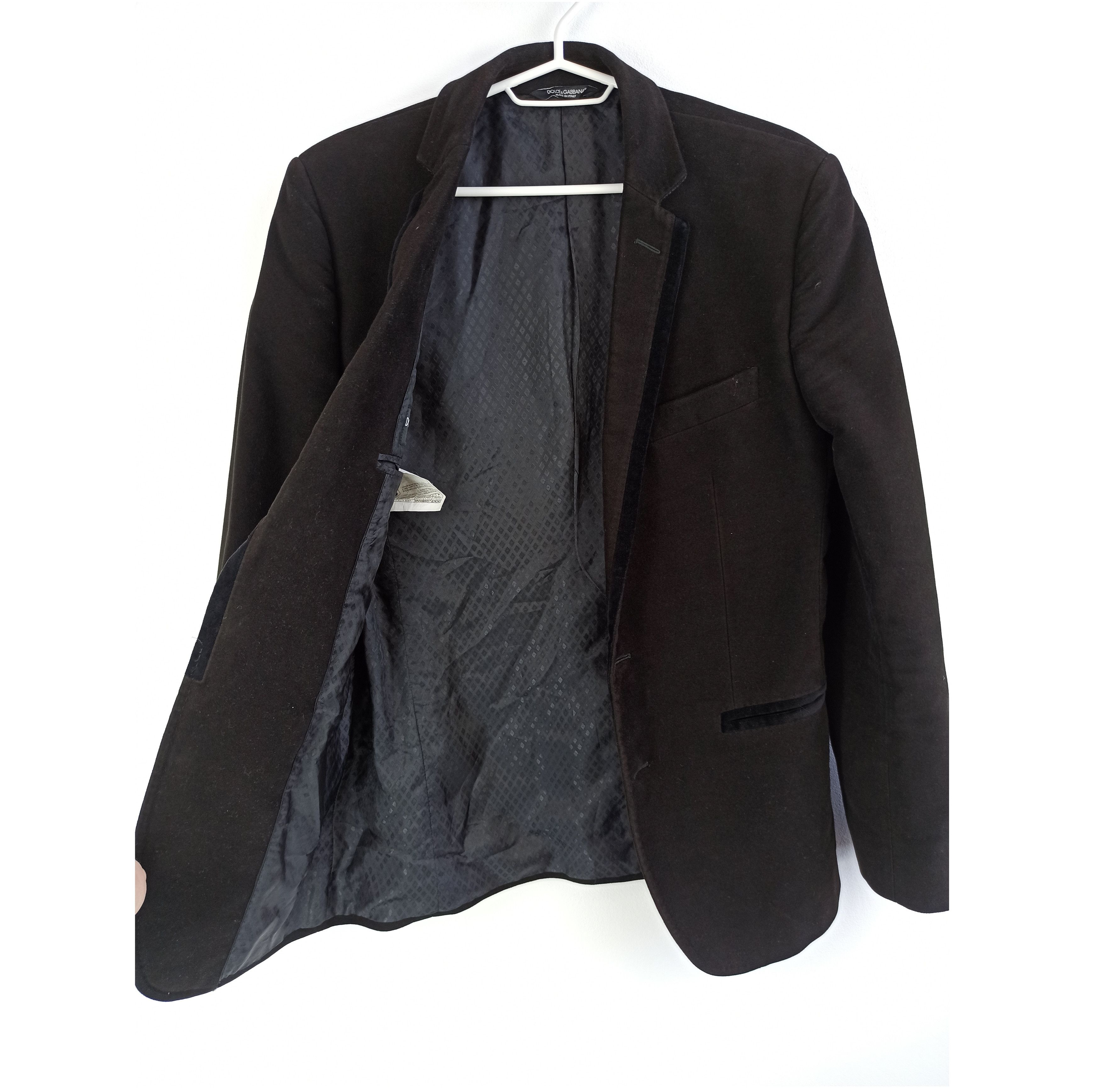Dolce & Gabbana Velour Blazer