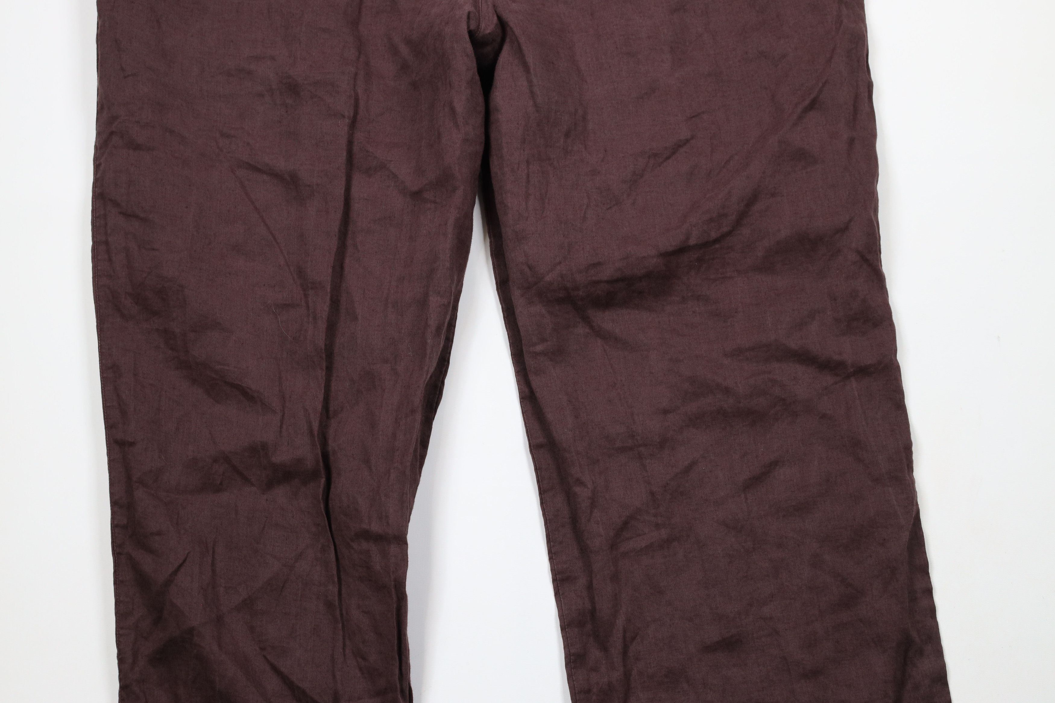 Vintage Vintage 90s Streetwear 2 Piece Linen Button Shirt Pants 3XL Size US XXL / EU 58 / 5 - 14 Thumbnail