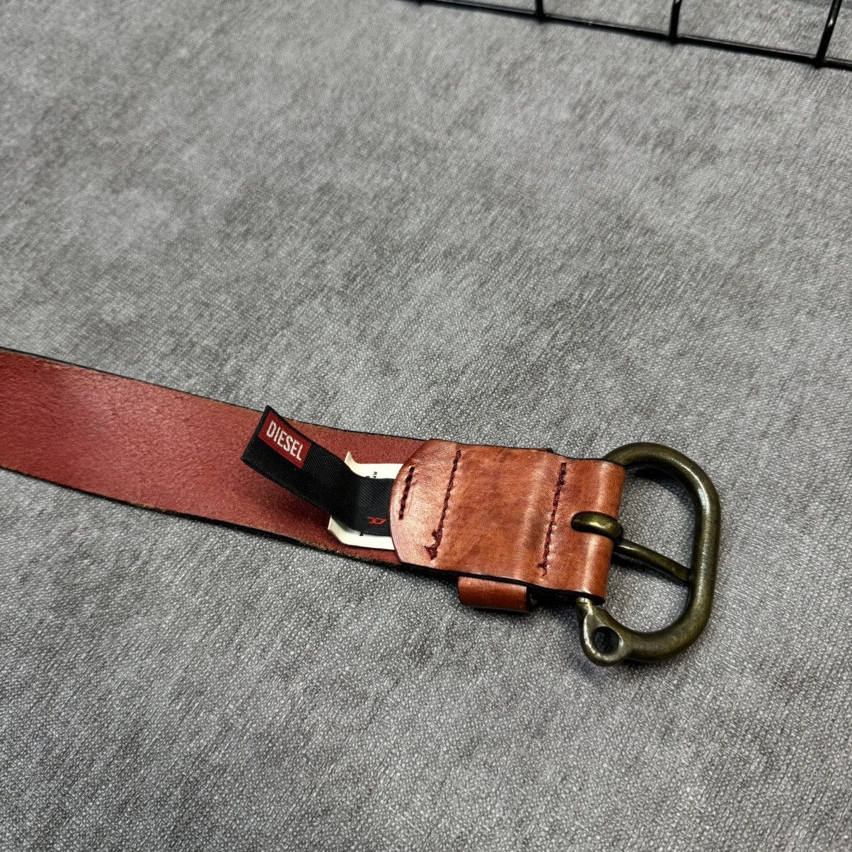 Diesel × Vintage Vintage Diesel Leather Belt rare Size ONE SIZE - 5 Thumbnail