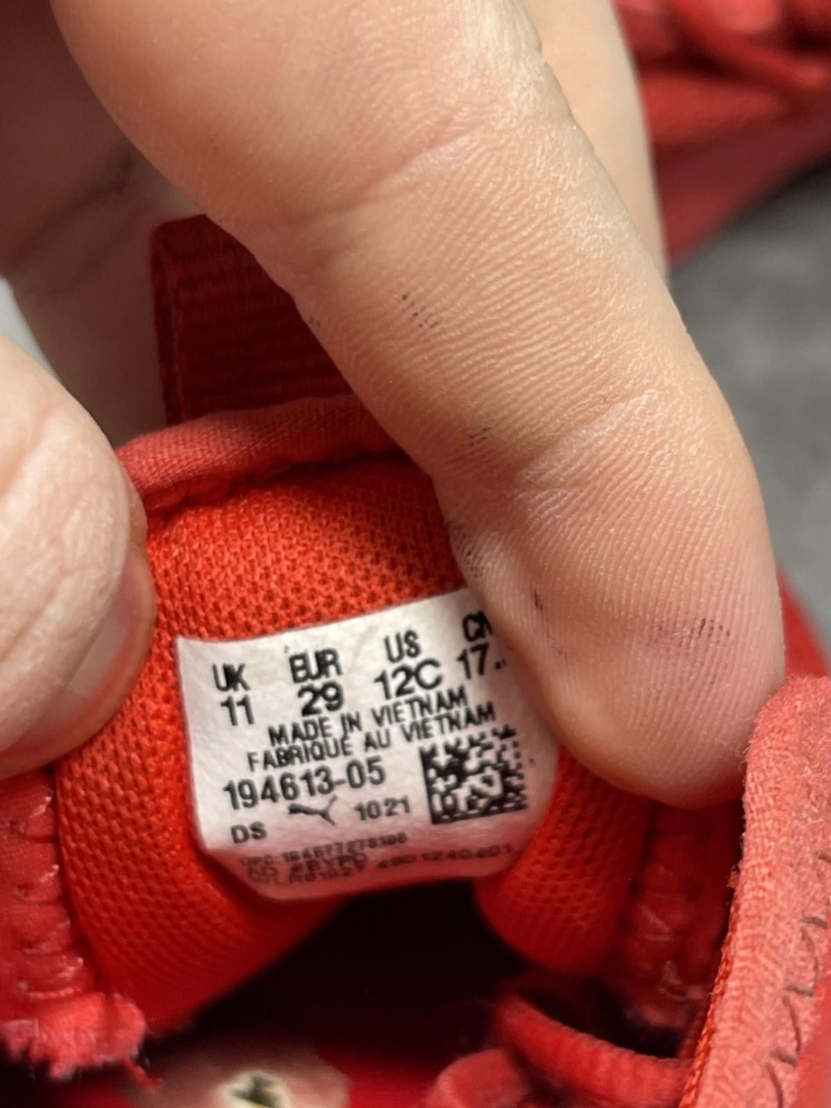 Puma PUMA Electron Running Shoes Kids Size 12C Toddler Red Size US 12 / EU 45 - 11 Thumbnail