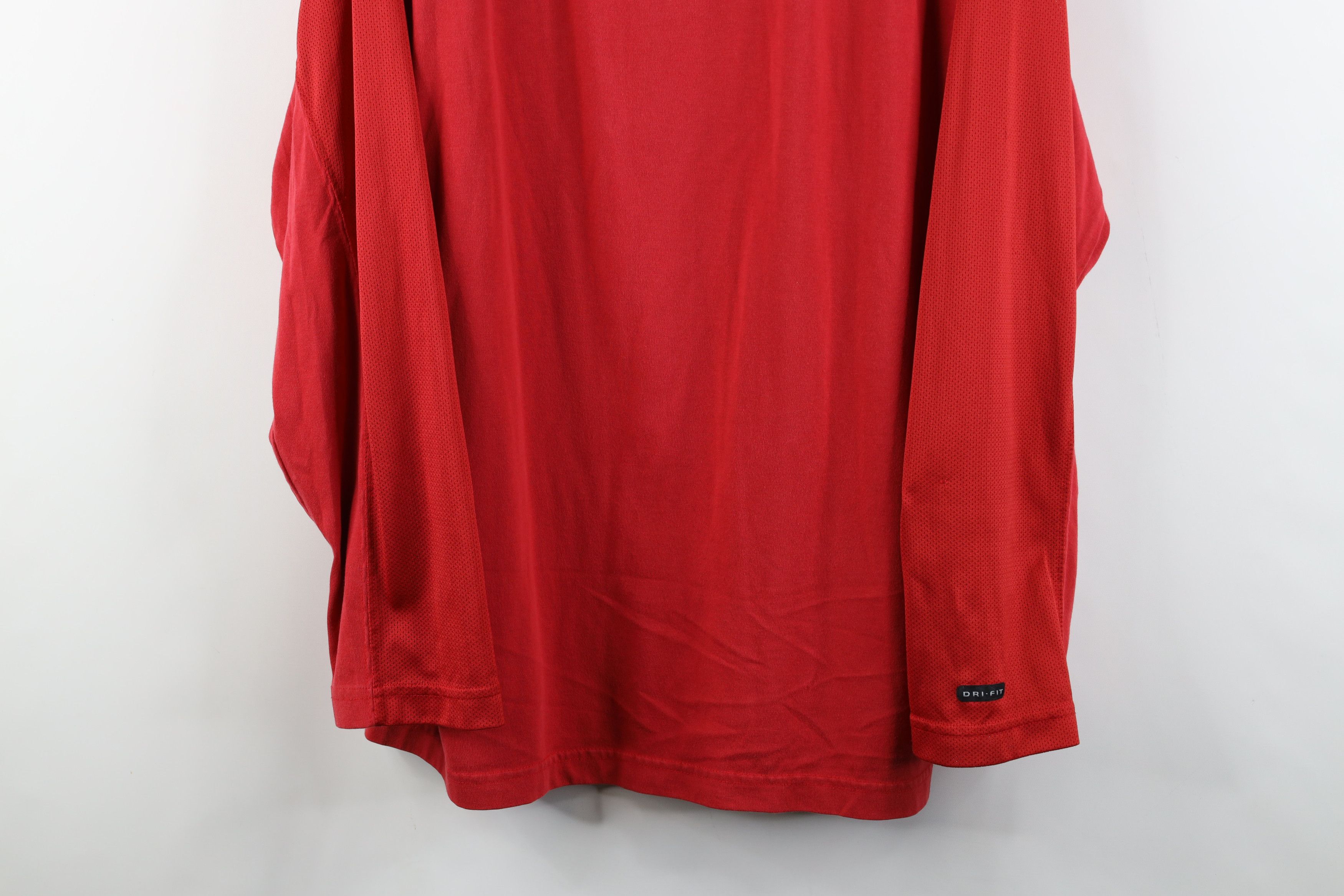 Nike × Vintage Vintage Y2K Nike Scott Center Swoosh Long Sleeve T-Shirt Size US L / EU 52-54 / 3 - 3 Thumbnail