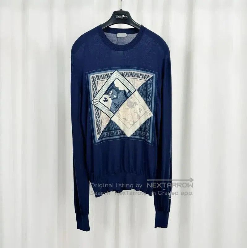 Dior Dior Men's Wool Long Sleeve Pullover Sweater . Size US M / EU 48-50 / 2 - 1 Thumbnail