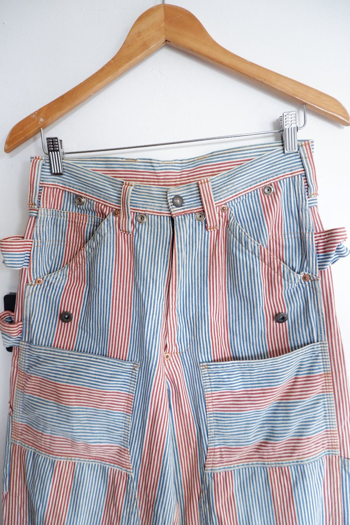 Nepenthes Vintage Hoggs by Nepenthes Hickory Double Knee Pants Size US 28 / EU 44 - 3 Thumbnail