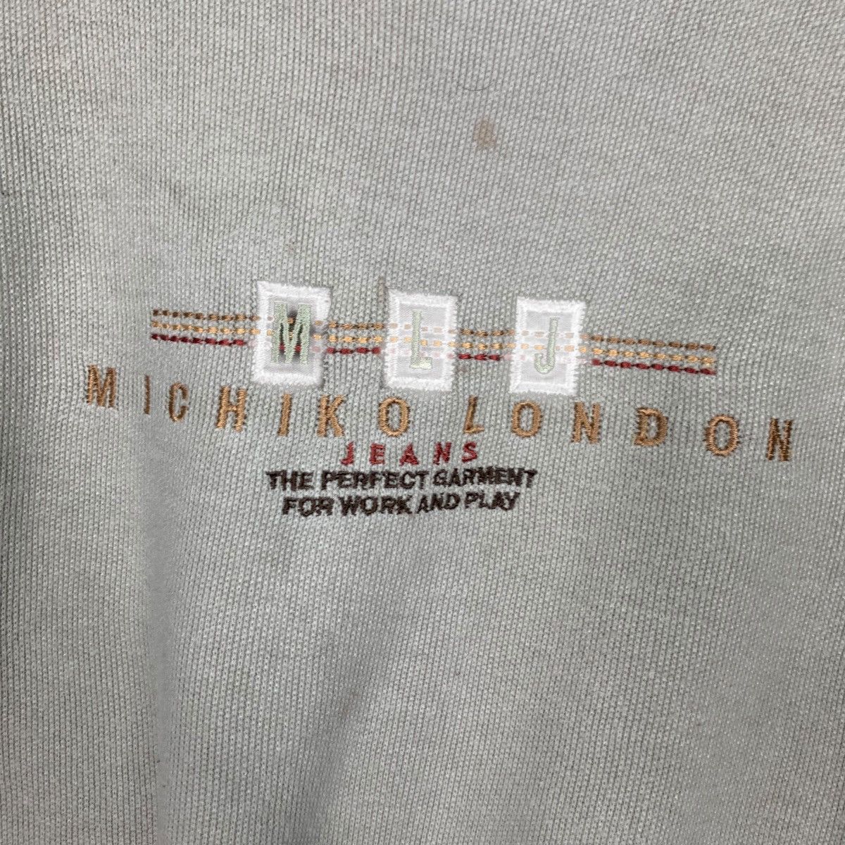 Michiko Koshino London MICHIKO LONDON JEANS Crewneck Sweatshirt #2948-C133 Size US M / EU 48-50 / 2 - 3 Thumbnail