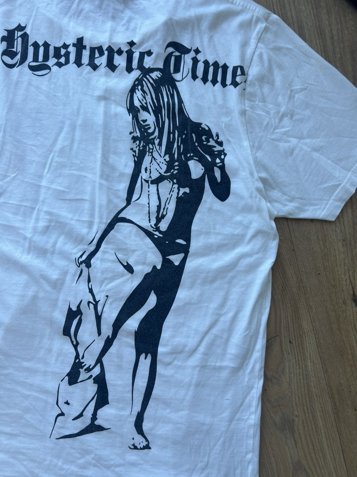 Hysteric Glamour HYSTERIC GLAMOUR THE HYSTERIC TIMES RARE Y2K NAKED LADY TEE Size US L / EU 52-54 / 3 - 4 Thumbnail