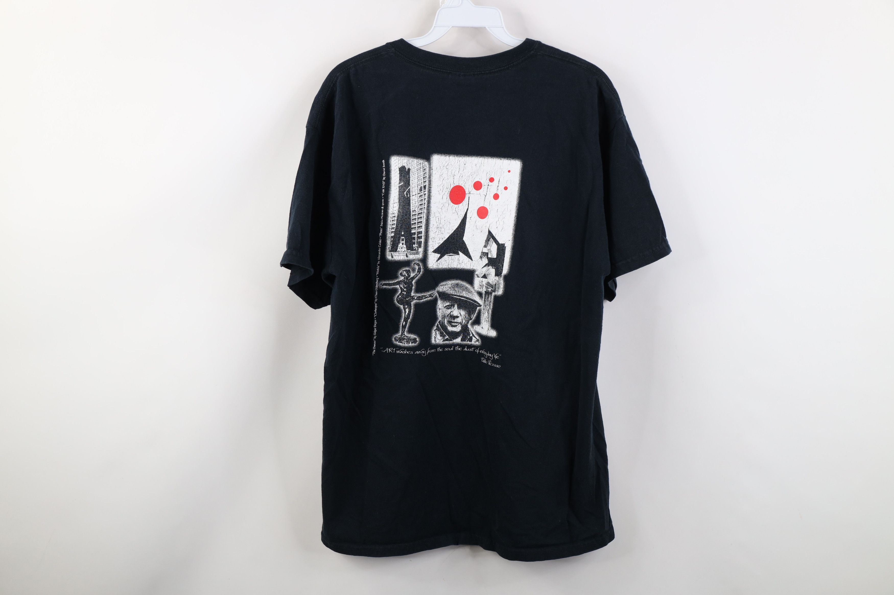 Vintage Vintage Y2K Streetwear Art Pablo Picasso Roder Degas T-Shirt Size US L / EU 52-54 / 3 - 14 Thumbnail