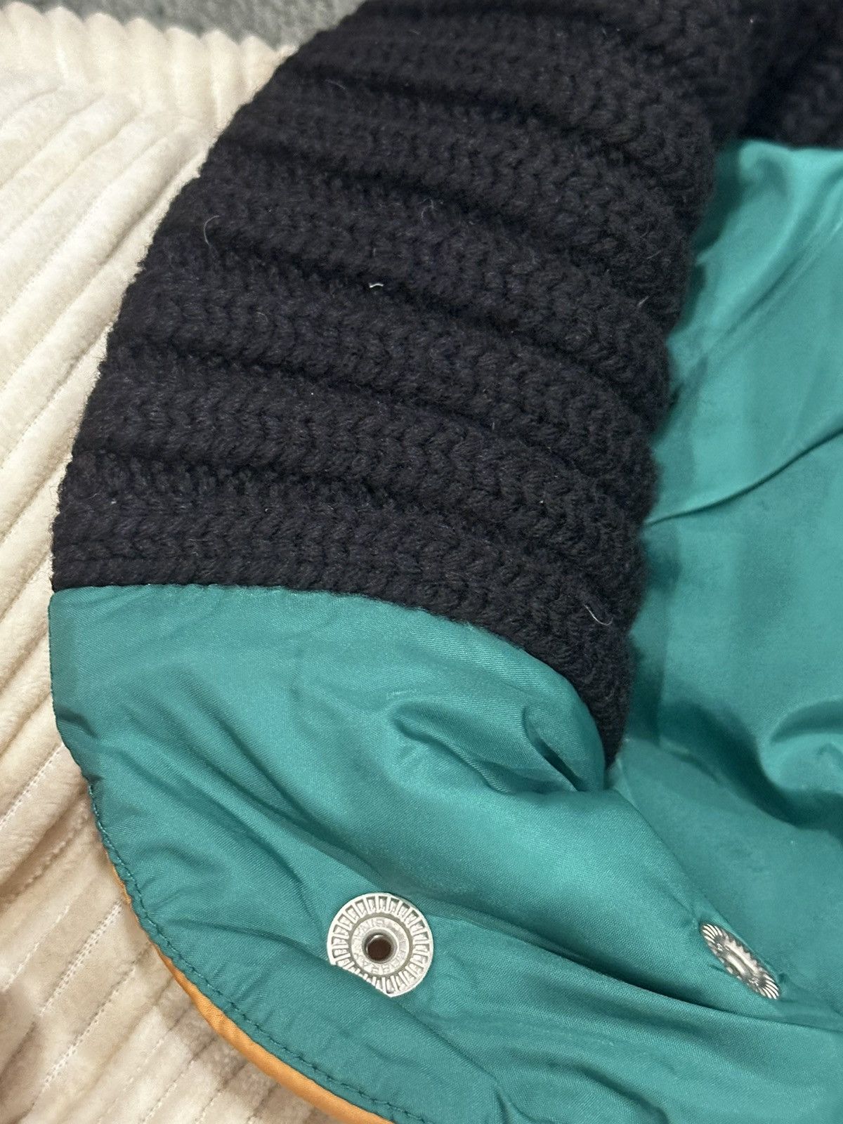Marni RARE Marni Goose Down, Corduroy and Leather Puffer Jacket Size US L / EU 52-54 / 3 - 9 Thumbnail