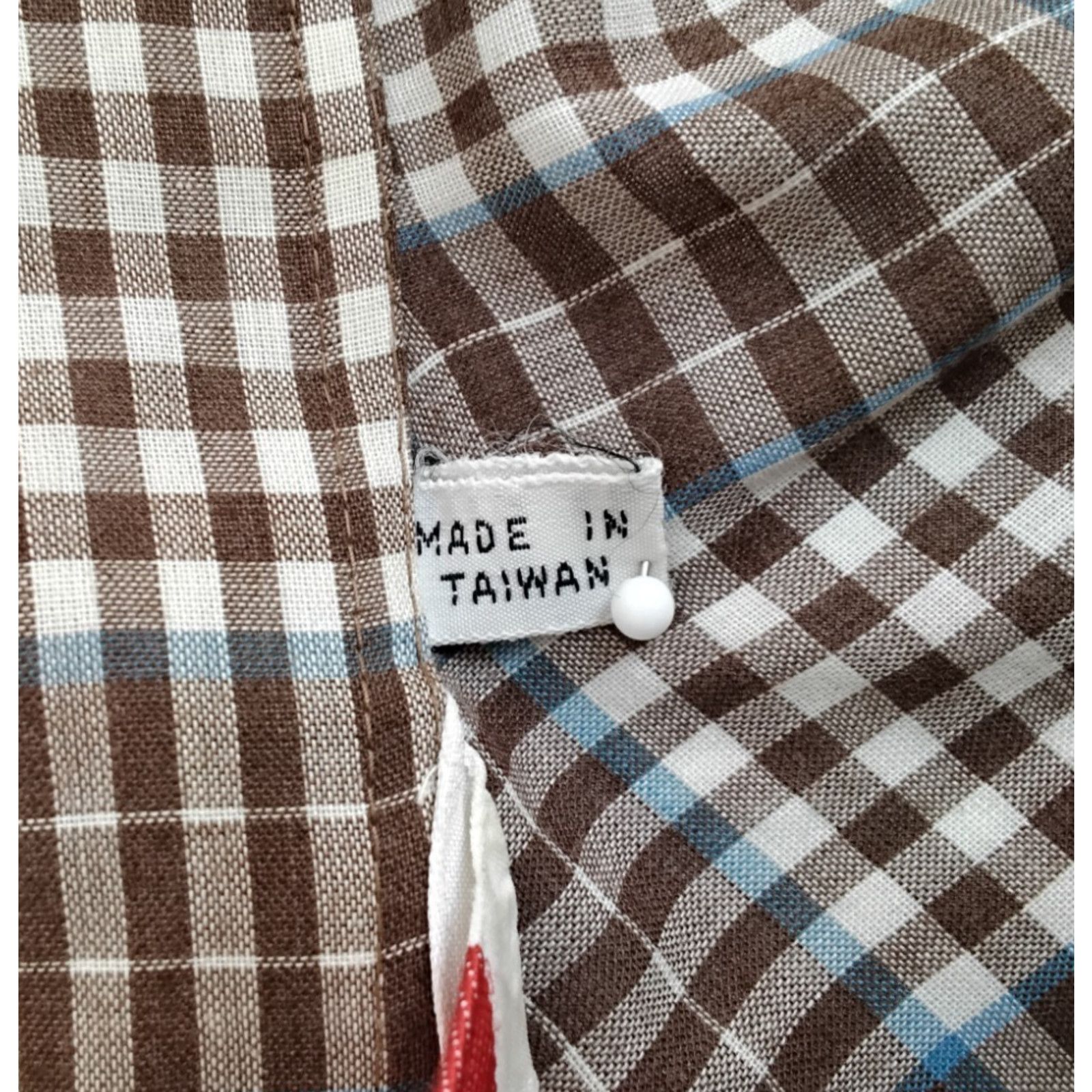 Levi's Levi's Panatella Shirt Men's M Brown/Blue Vintage 70s Big E Size US M / EU 48-50 / 2 - 8 Thumbnail