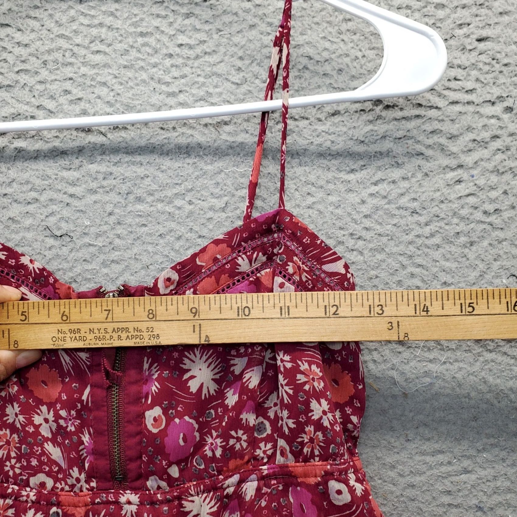 American Eagle Outfitters American Eagle Outfitters Dress Women Size 2 Multicolor Floral Tiered 31.75 Length Square Neck Sleeveless Zipper Fashion Dress Size XS / US 0-2 / IT 36-38 - 5 Thumbnail