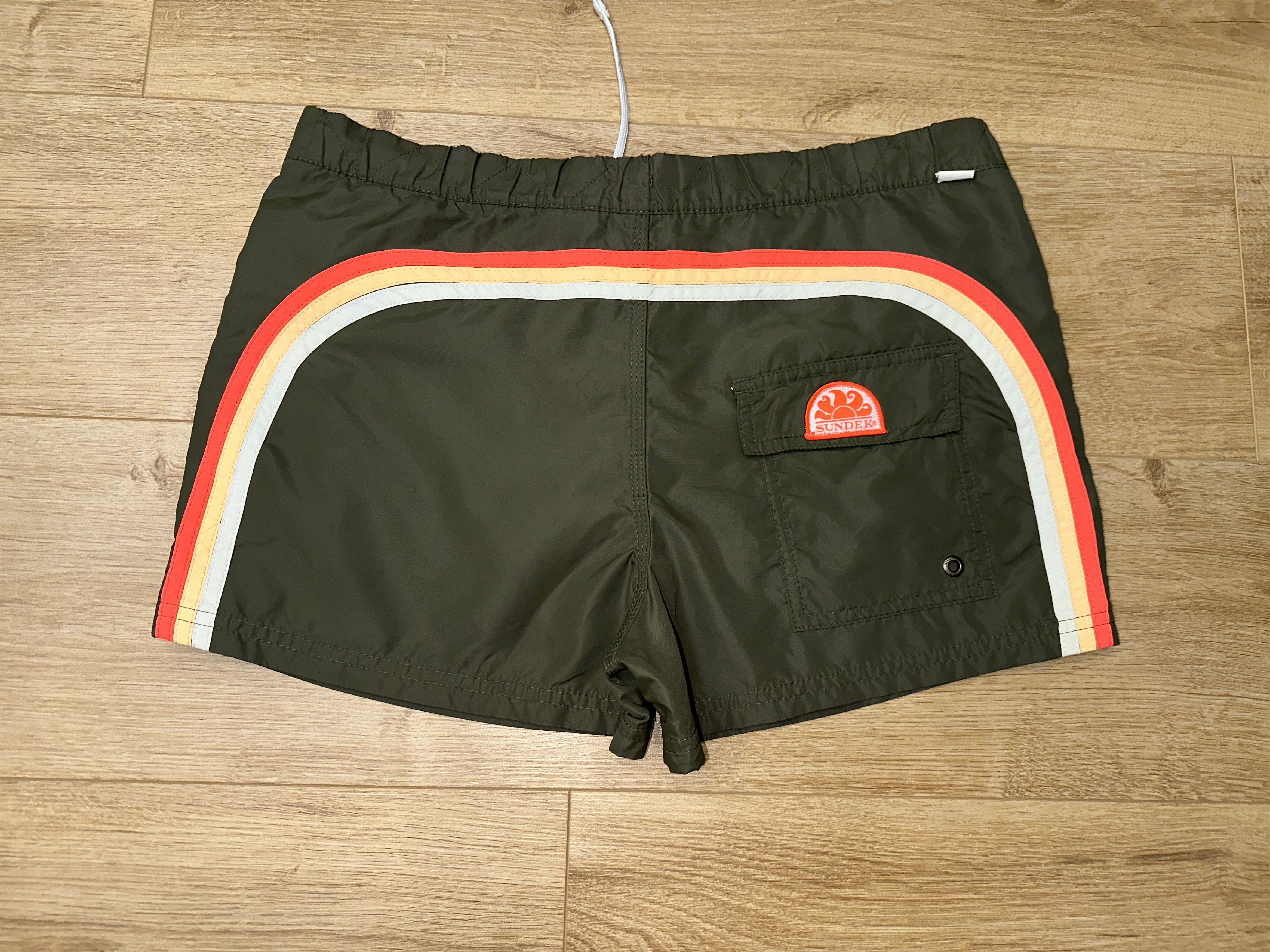 Sundek Sundek Swim Shorts Size S M520BDTA100 Nylon Zip Fly Size US 30 / EU 46 - 1 Thumbnail